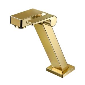 Torneira de Mesa para Lavatório Docol Stillo Ouro Polido Docol
