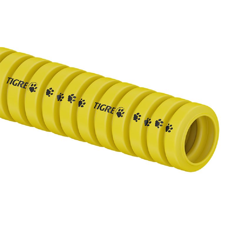 Eletroduto-Flexivel-Corrugado-Tigreflex-20mm-Amarelo-Tigre-127967