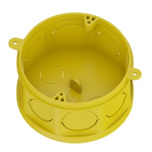 Caixa Octogonal Fundo Móvel Tigreflex 4x4" Amarela Tigre