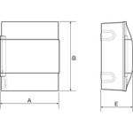 Quadro-de-Distribuicao-Sobrepor-Protectbox-8-Modulos-Din-Branco-Pial-Legrand-692359