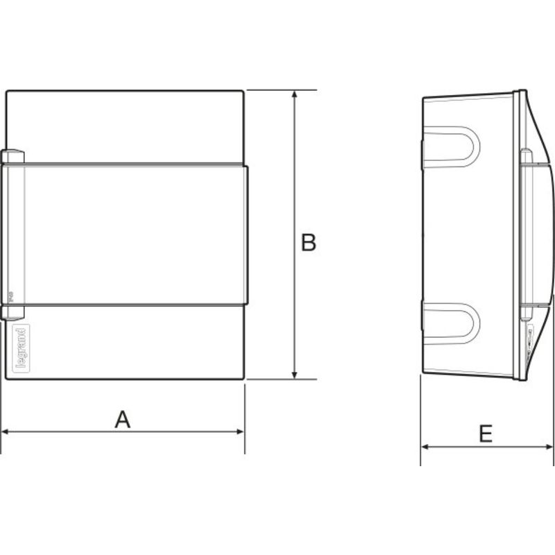 Quadro-de-Distribuicao-Sobrepor-Protectbox-12-Modulos-Din-Branco-Pial-Legrand-692410