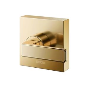 Acabamento para Registro Stillo 3/4" Ouro Polido Docol