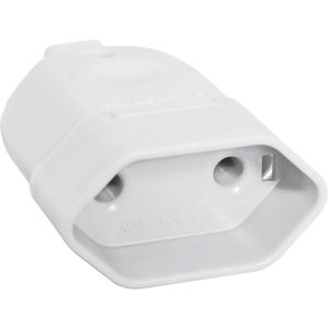 Plugue Fêmea 2P 10A 250V Branco Tramontina