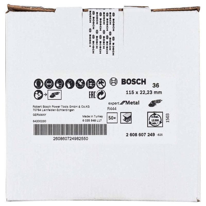 Disco-de-Lixa-115mm-Expert-For-Metal-GR36-Bosch