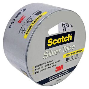 Fita Silver Tape 45mm x 5m Scotch 3M do Brasil