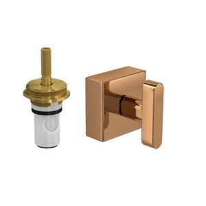 Acabamento para Registro de Pressão 1/2" e 3/4" Soul Red Gold Deca
