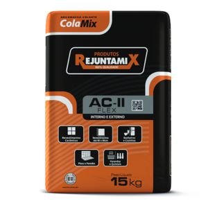 Argamassa AC-II 15kg Colamix Cinza Rejuntamix