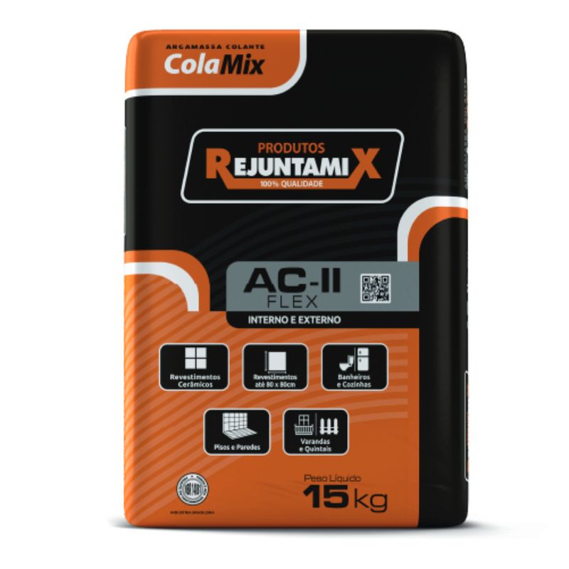 Argamassa-AC-II-15kg-Colamix-Cinza-Rejuntamix