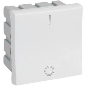 Módulo de Interruptor Bipolar 25A Branco Zeffia Pial