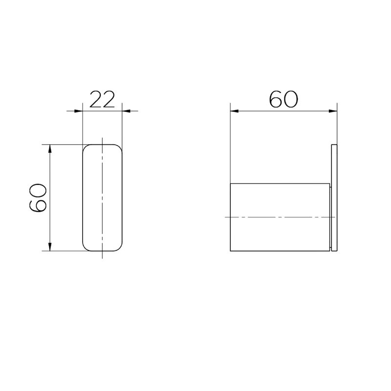 Cabide-Flat-Chrome-Docol