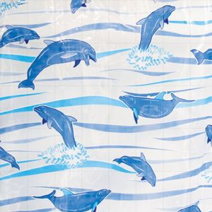 Cortina para Box de Banheiro Estampada 138x180cm Secalux
