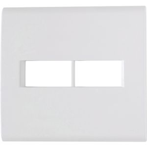 Placa 4x4 2P Branco Liz Tramontina