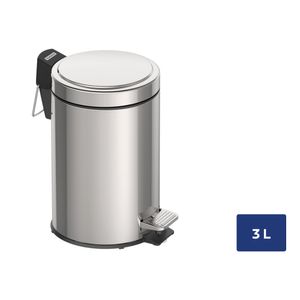 Lixeira com Pedal 3L Inox Tramontina