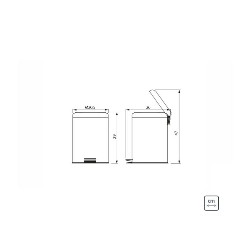 Lixeira-de-Inox-com-Pedal-5-Litros-Cromada-Tramontina