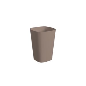 Lixeira Sem Tampa 5L Marrom Coza