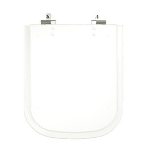 Assento Sanitário Quadra Clean Branco Polido Policlass