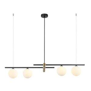 Pendente Bambu Preto e Dourado Bella