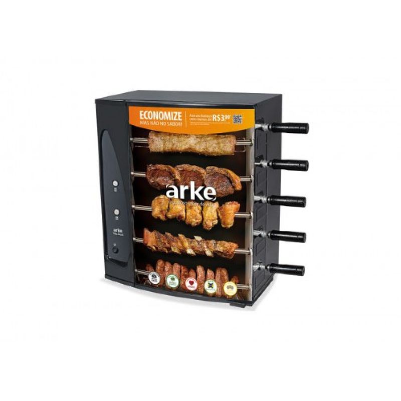 Assador-Eletrico-Rotativo-5-Espetos-Vitta-Smart-Arke