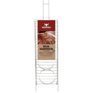 Grelha Hamburgueira 15x41cm Cromada Grilazer