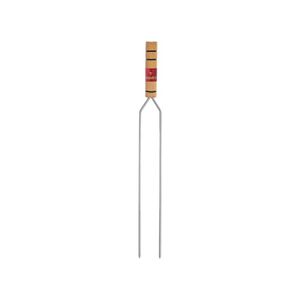 Espeto Duplo 65cm Gaúcho Grill Aço Cromado Grilazer