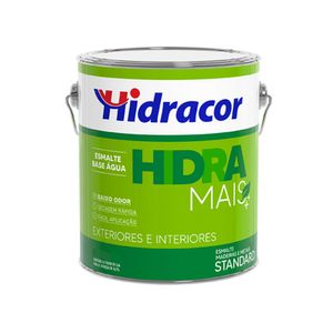 Esmalte Base Água Hidra Mais Brilhante Marfim 0,75L Hidracor