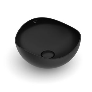 Cuba de Apoio 375 Ruy Ohtake Matte Black Roca Celite