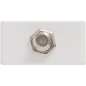 Módulo De Tomada Para TV SAT Branco Lux Tramontina