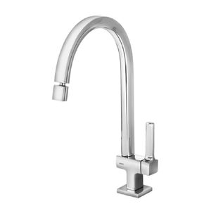 Torneira De Mesa Para Cozinha Bica Alta Quad Cromada Docol