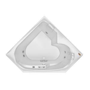 Banheira Bionda 152cm x 152cm x 50cm com Aquecedor Jacuzzi