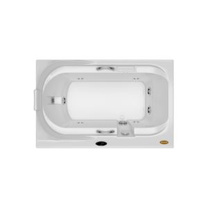Banheira Regina G4 140cm x 90cm x 45cm com Aquecedor Jacuzzi