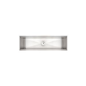 Canal Organizador 60x18cm Aço Inox Sobrepor Acabamento Scotch Brite Tramontina