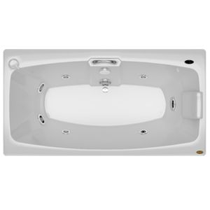 Banheira Mysia G2 183x110x42 com Aquecedor Jacuzzi