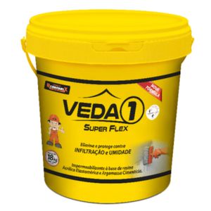 Impermeabilizante Veda 1 18kg Cinza Rejuntamix