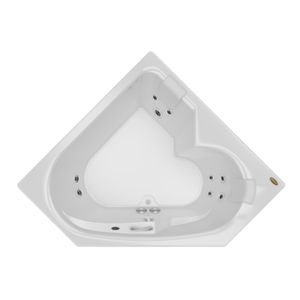 Banheira Bionda G2 152x152x50 Sem Aquecedor Jacuzzi