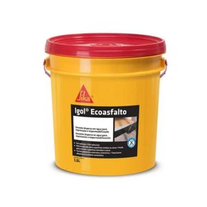 Impermeabilizante Igol Ecoasfalto 3,6L Preto Sika