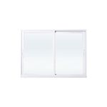 Janela-de-Correr-100x100cm-Vidro-Liso-Branco-Infinity-Lider-Esquadria