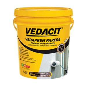 Impermeabilizante para Parede Vedapren 18kg Branco Vedacit