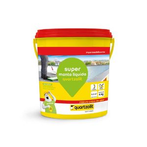 Super Manta Líquida 4kg Branca Quartzolit