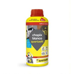 Aditivo Chapix Blanco 1L Branco Quartzolit