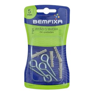 Pitão com Bucha 5mm Bemfixa