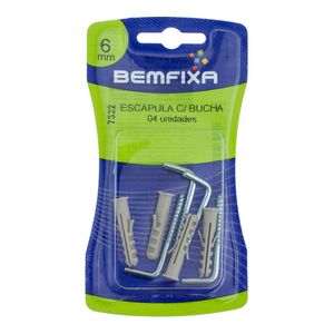 Escápula 6mm com Bucha Bemfixa