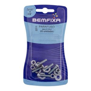 Parafuso para Máquina 3/16 x 3/4"  2211 Bemfixa