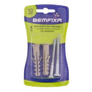 Parafuso e Bucha com Anel Cabeça Sextavada 2798 Bemfixa