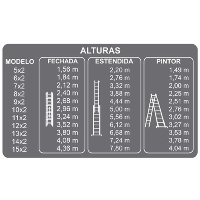 Escada-Extensiva-10x2-Degraus-3x1-Aluminio-Botafogo