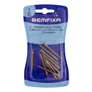 Parafuso para Aglomerado 4x40mm 2312 Bemfixa