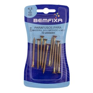 Parafuso para Aglomerado 4,5x50mm 2316 Bemfixa