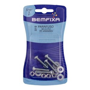 Parafuso para Máquina 3/16 x 1" 2212 Bemfixa