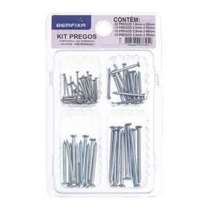 Kit de Pregos Bemfixa
