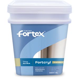Tinta Fortcryl Cinza Médio 15L Fortex