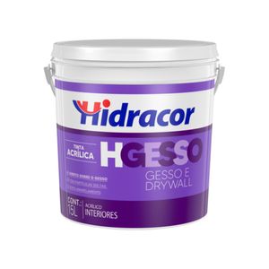 Tinta Acrílica 15L HGesso Branco Neve Interno Hidracor